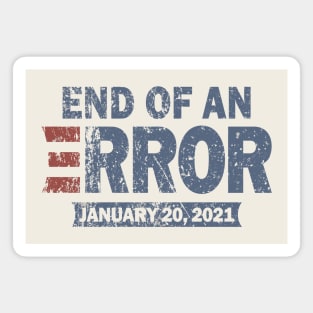 Vintage End Of An Error 2021 Magnet